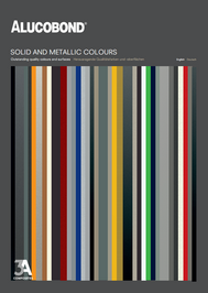 ALUCOBOND® colour Charts ALUCOBOND® colour Charts